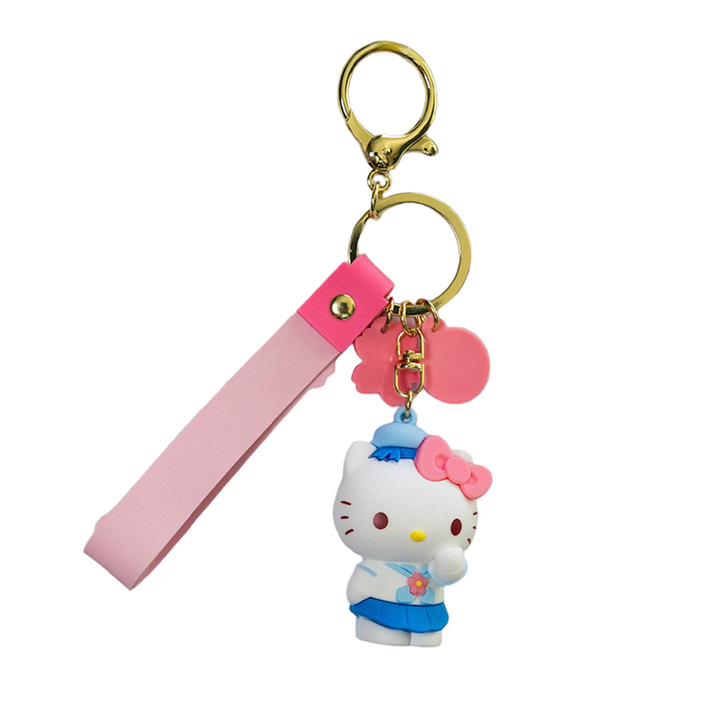 Llavero De Hello Kitty Sanrio Multicolor Línea Escuela