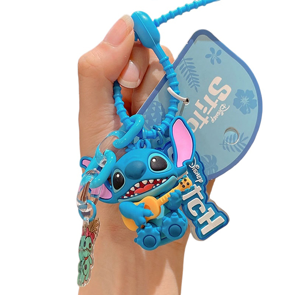 Foto 2 | Llavero de Stitch con Guitarra