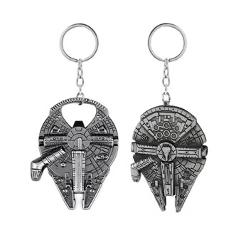 Foto 1 | Llavero Destapador De Star Wars Halcon Milenario Gancho 2pc