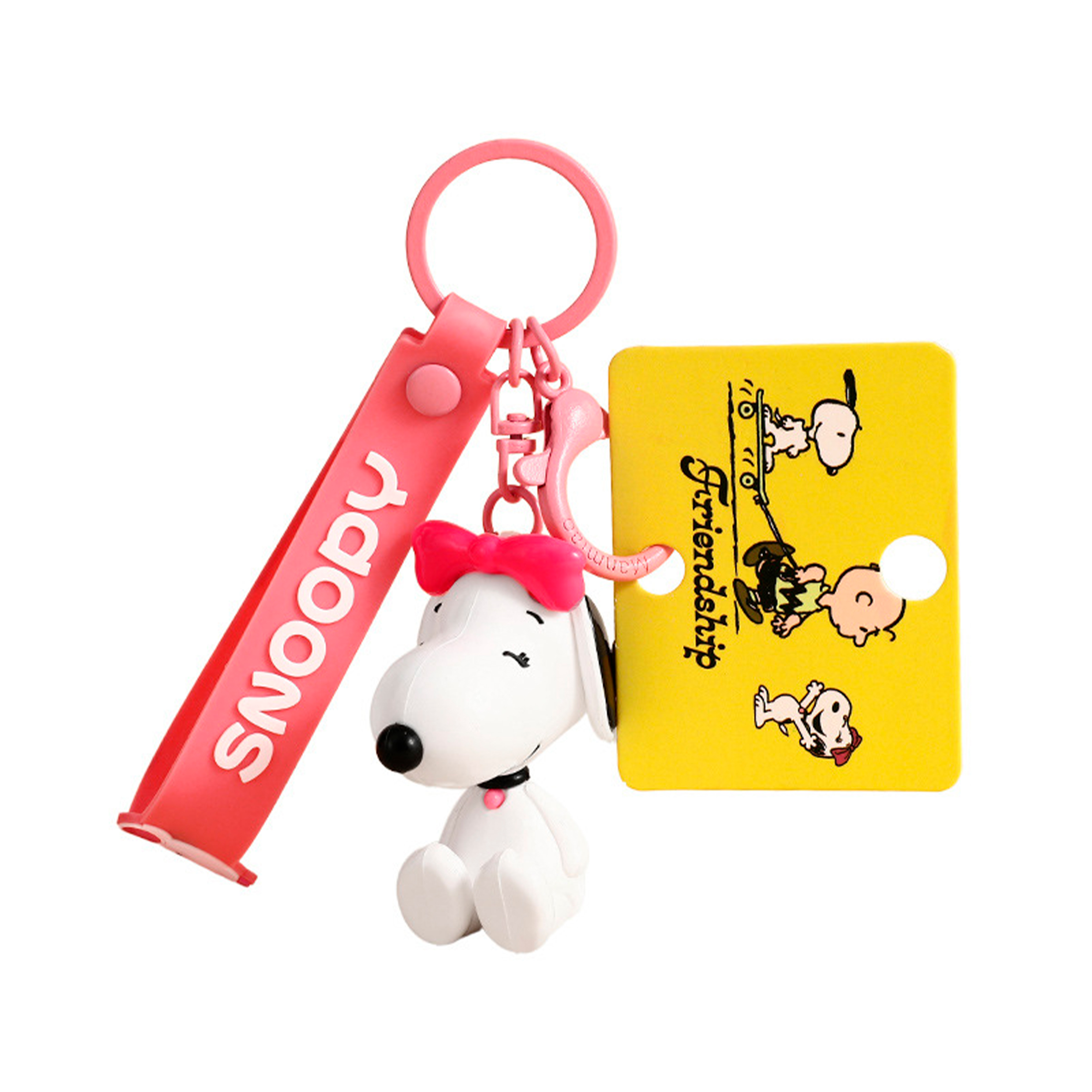 Foto 2 pulgar | Llavero Peanuts de Snoopy Classic