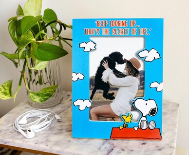 Foto 6 | Marco De Fotos Silver Buffalo Peanuts Snoopy 4x6 - Venta Internacional.