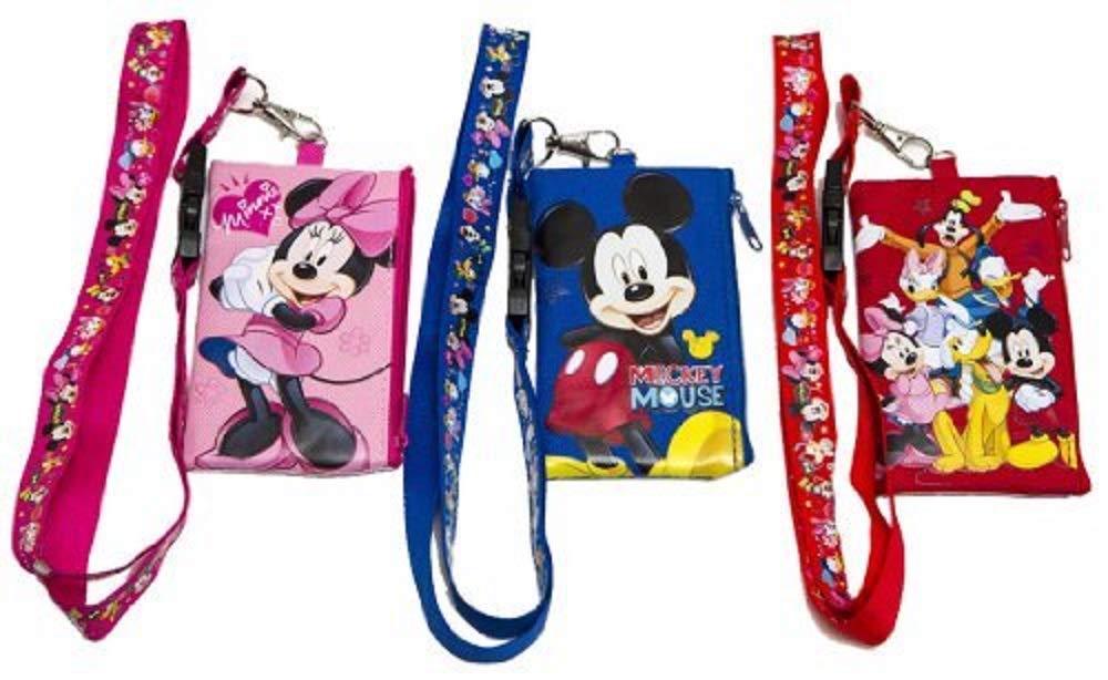 Foto 2 pulgar | Lanyard Disney Mickey Minnie & Friends Con Soporte Para Carné De Identidad - Venta Internacional.