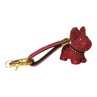 Foto 1 | Llavero Argolla Pedrería Perrito Color Rojo