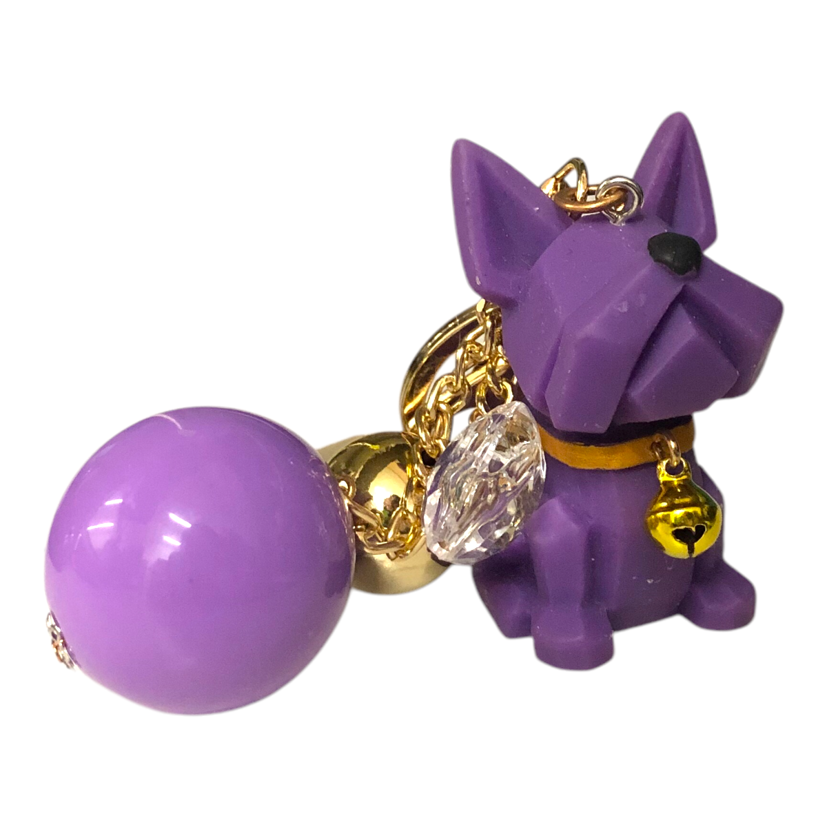 Foto 2 pulgar | Llavero Morado Perrito