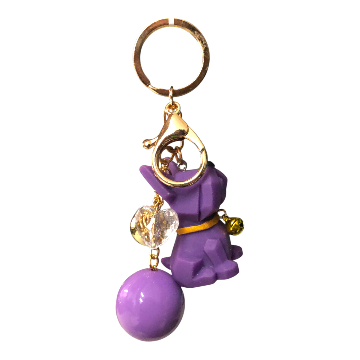 Foto 2 | Llavero Morado Perrito