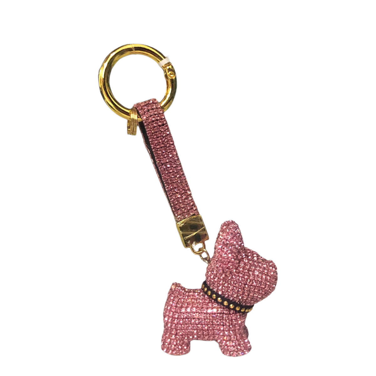 Foto 3 pulgar | Llavero Argolla Pedrería Perrito Color Rosa