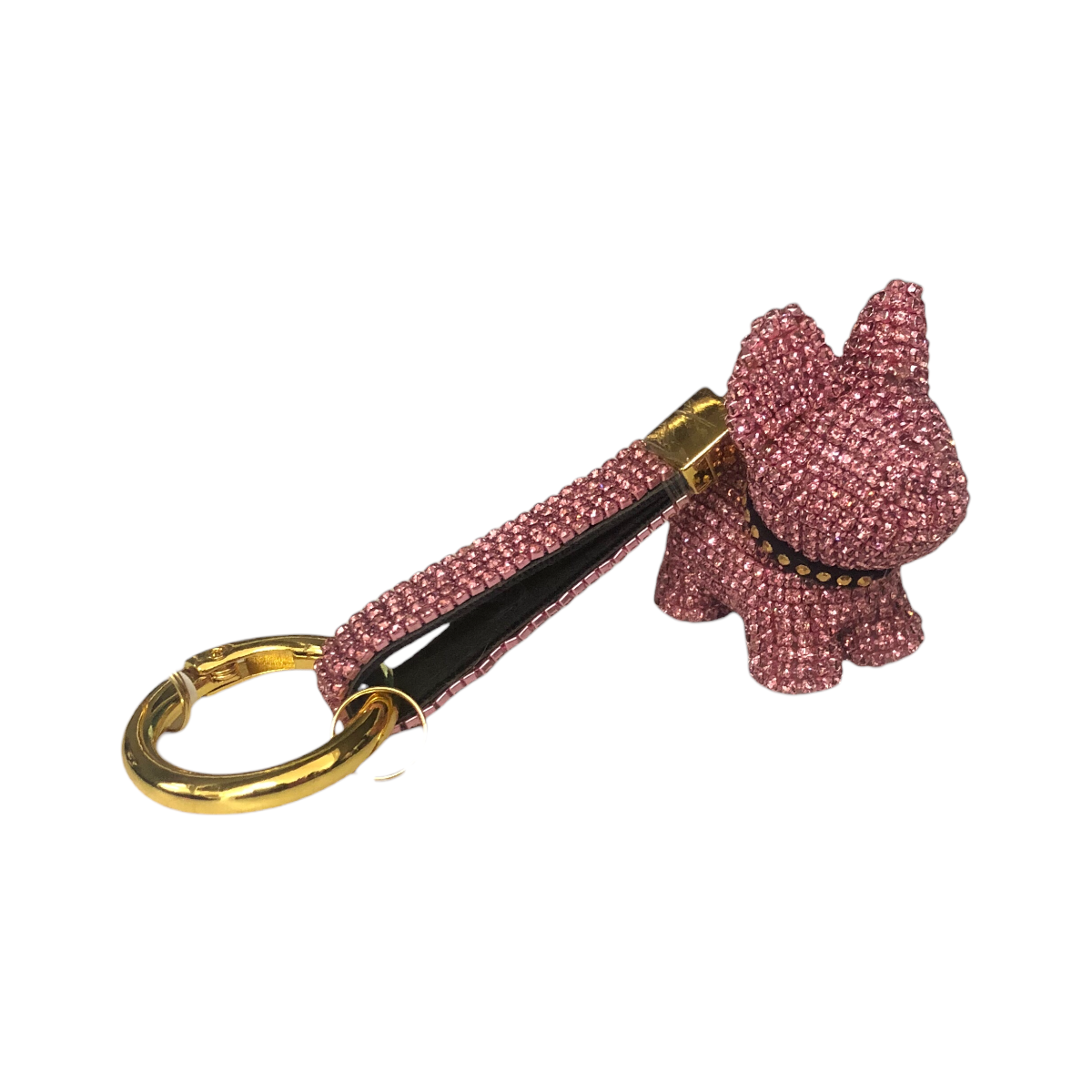 Foto 4 pulgar | Llavero Argolla Pedrería Perrito Color Rosa