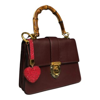 Foto 3 | Llavero Corazón Pedrería Color Rojo