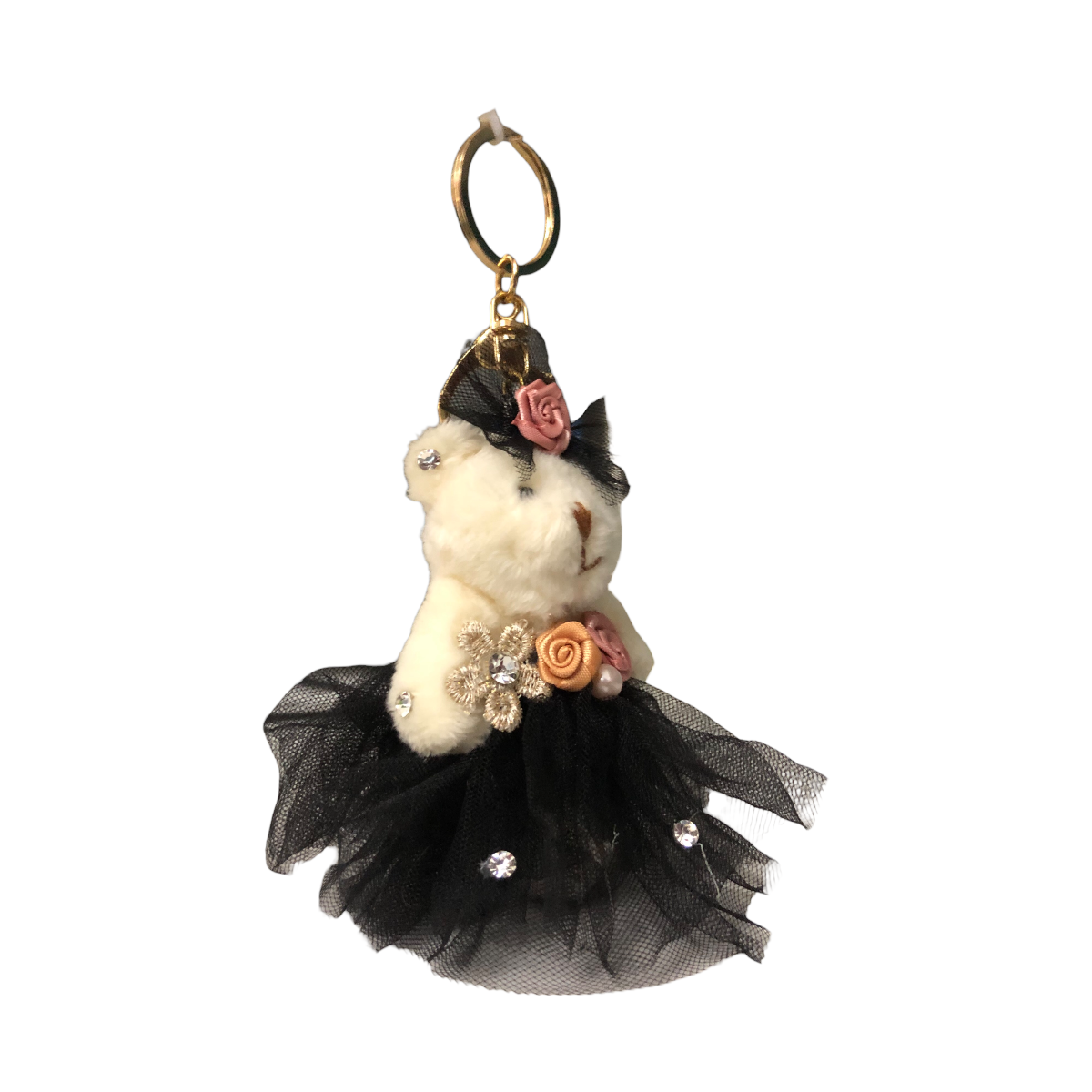 Foto 1 | Llavero Osito Con Vestido De Peluche