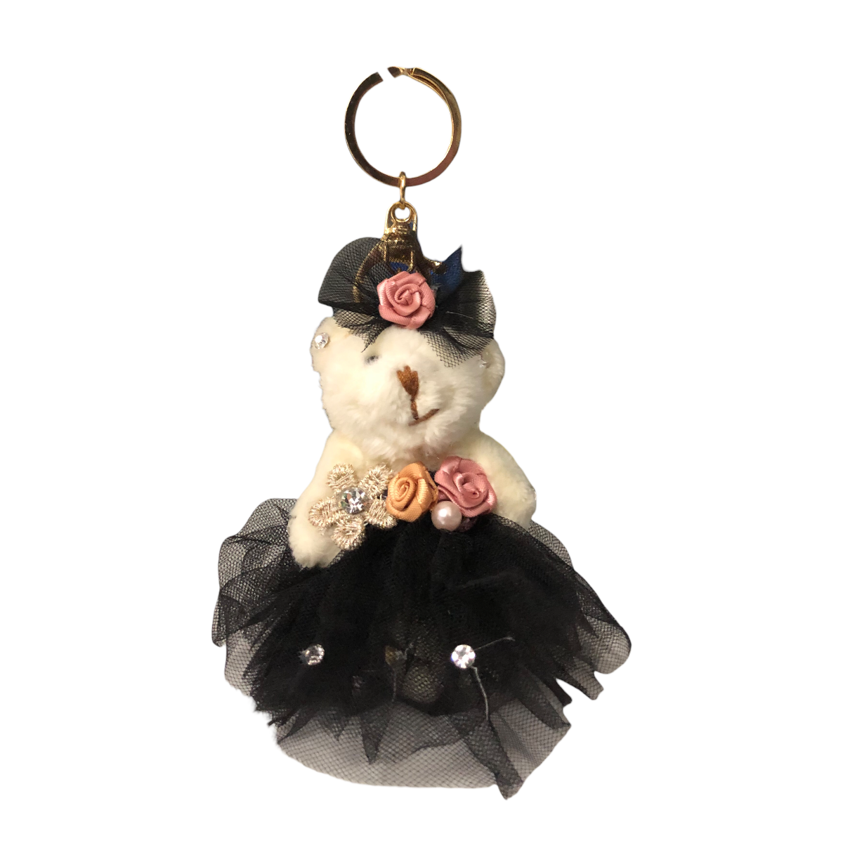 Foto 2 | Llavero Osito Con Vestido De Peluche