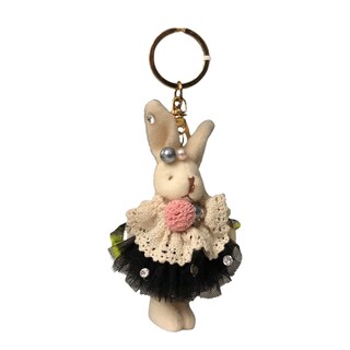 Foto 3 | Llavero Conejito De Peluche Con Vestido