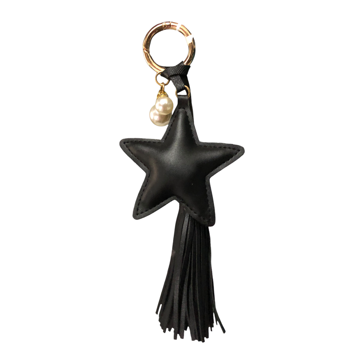 Foto 2 pulgar | Llavero Estrella Con Flecos Color Negro