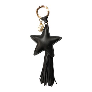 Foto 1 | Llavero Estrella Con Flecos Color Negro