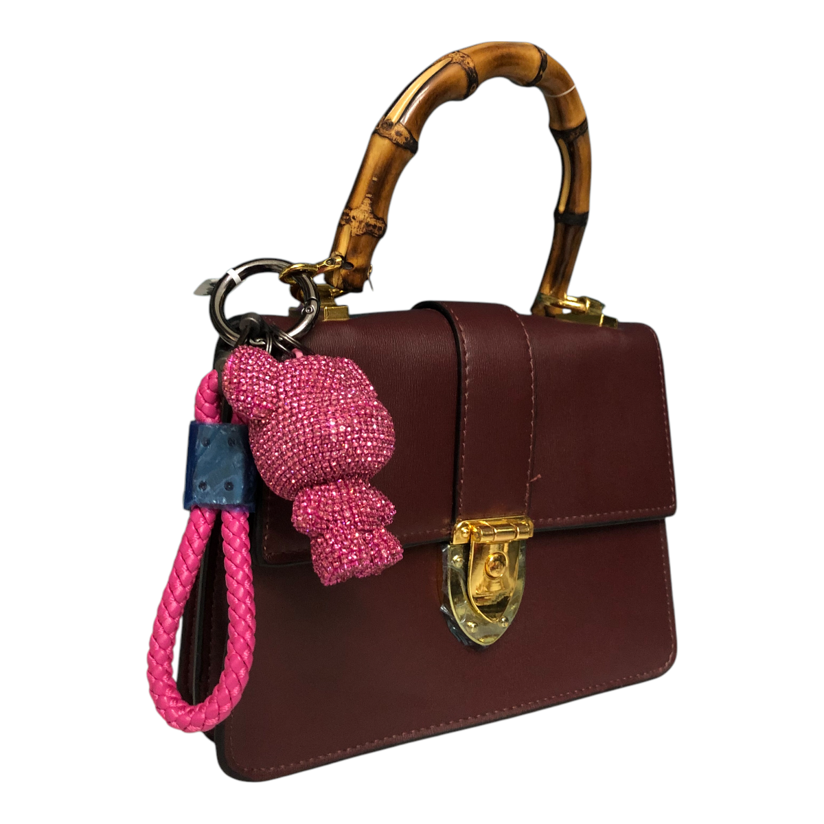 Foto 3 | Llavero Osito Con Pedrería Color Fucsia