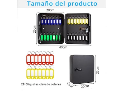 Foto 2 | Caja Xtellar De Almacenamiento Llaves Pared