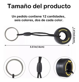 Foto 4 | Llaveros F1 Lab.g Formula 1 Pirelli Llavero Llanta (kit 18 Piezas) Negro