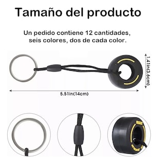 Foto 4 | Llaveros F1 Formula 1 Pirelli Llavero Llanta (kit 12 Piezas) Negro