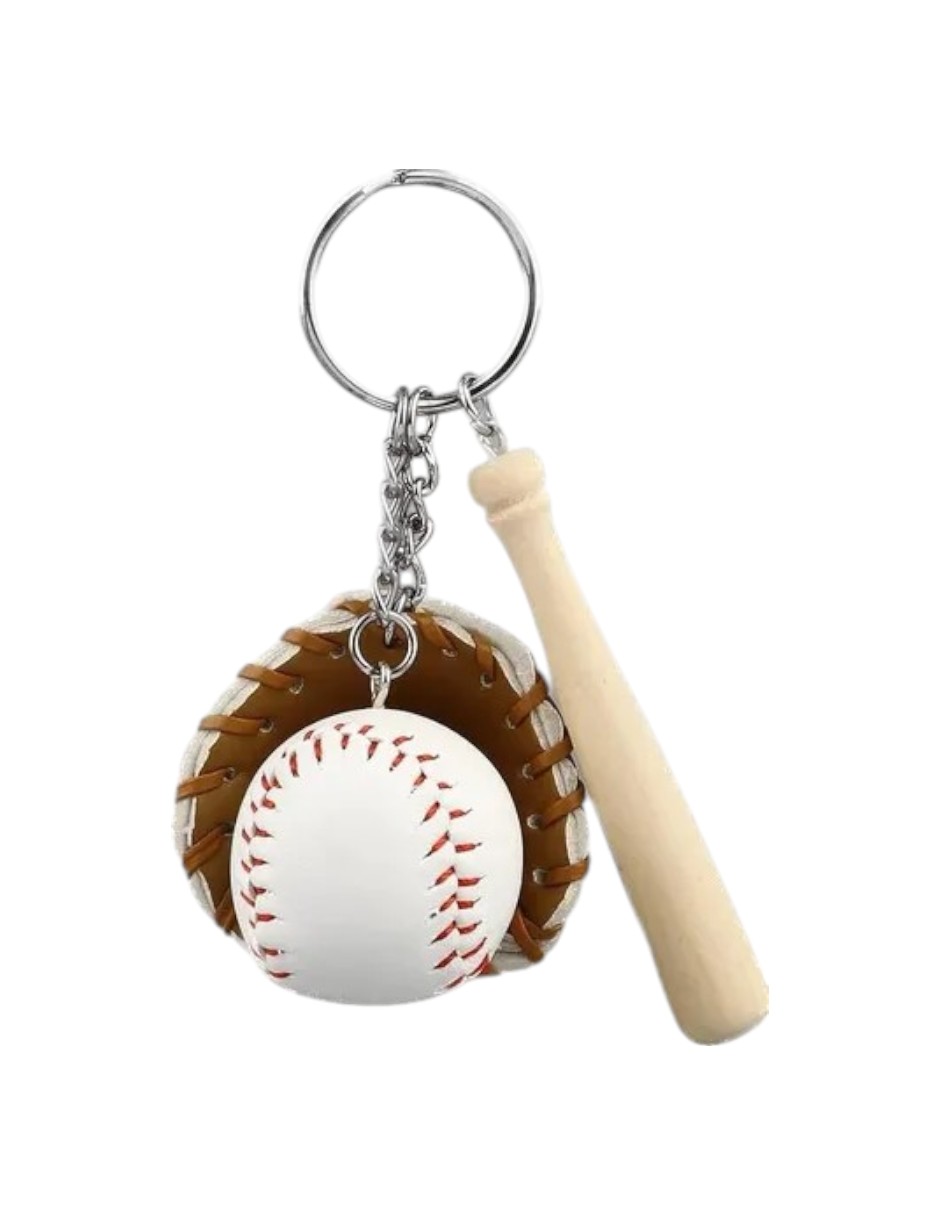 Foto 3 | Llavero De Béisbol Guantes 3 En 1 + Gratis Termo Güish De Regalo