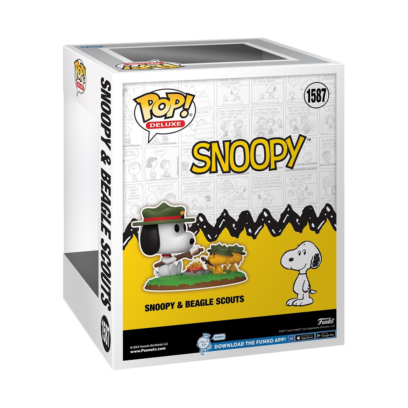 Foto 4 pulgar | Figura Funko Pop! ¡snoopy Y Beagle Scouts De Lujo De Peanuts - Venta Internacional.