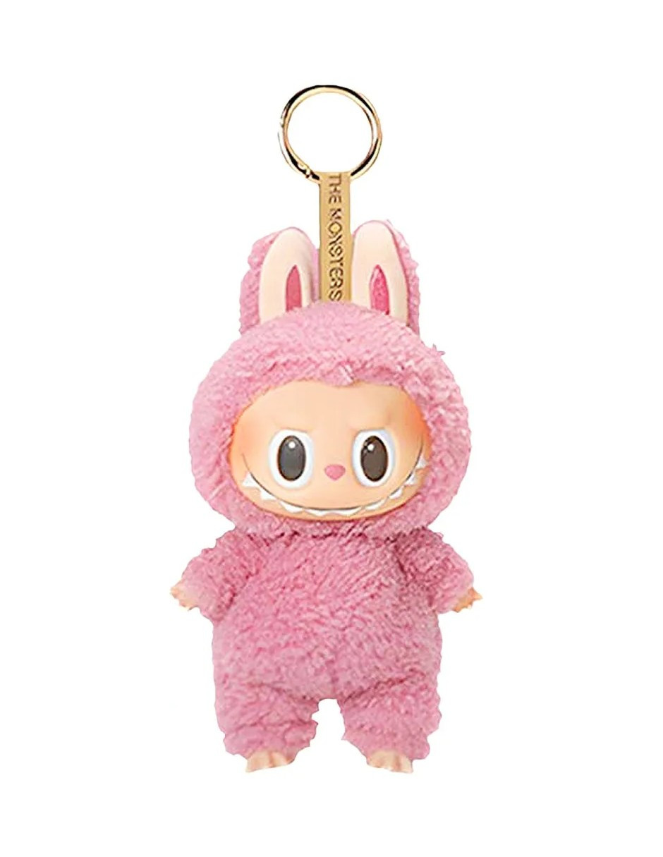 Labubu Llavero Rosa