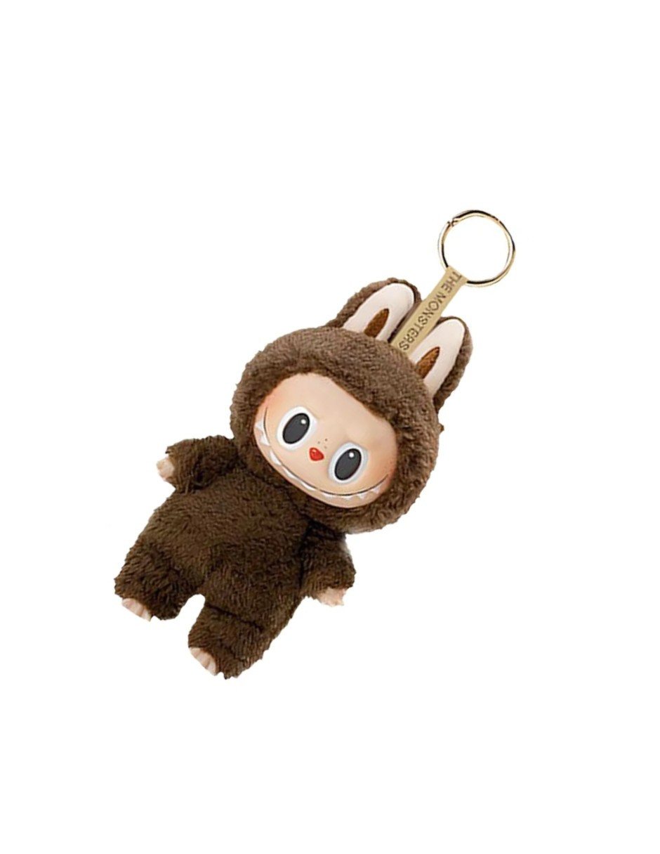 Foto 3 pulgar | Labubu Llavero De Peluche Marron