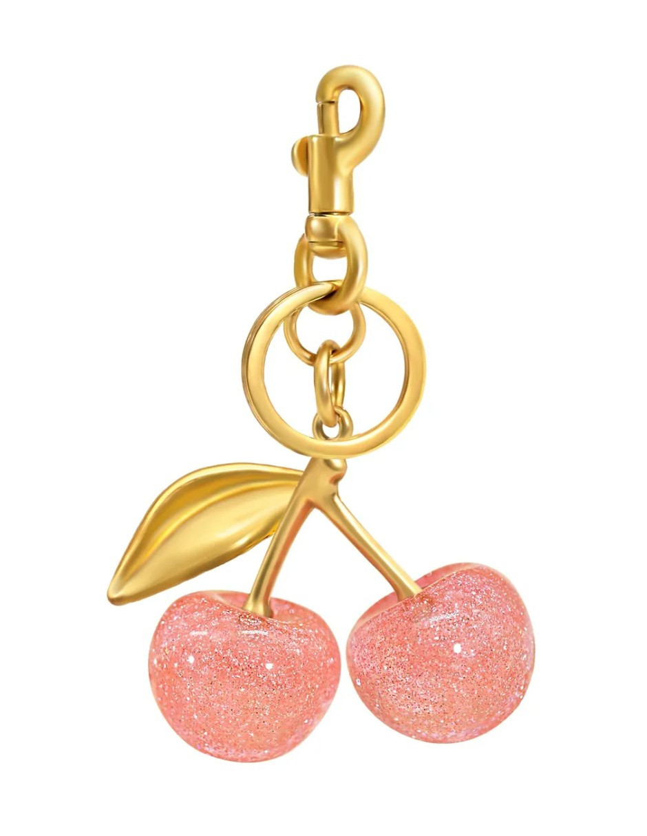 Accesorios Llavero De Cereza Rosa