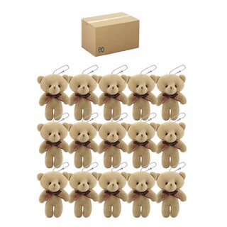 Foto 1 | Kit 15 Llaveros De Moda Miniositos De Peluche Eo Safe Imports Esi-20017 Marron