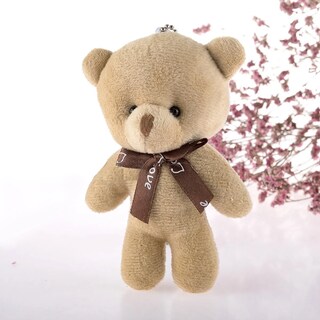 Foto 2 | Kit 15 Llaveros De Moda Miniositos De Peluche Eo Safe Imports Esi-20017 Marron