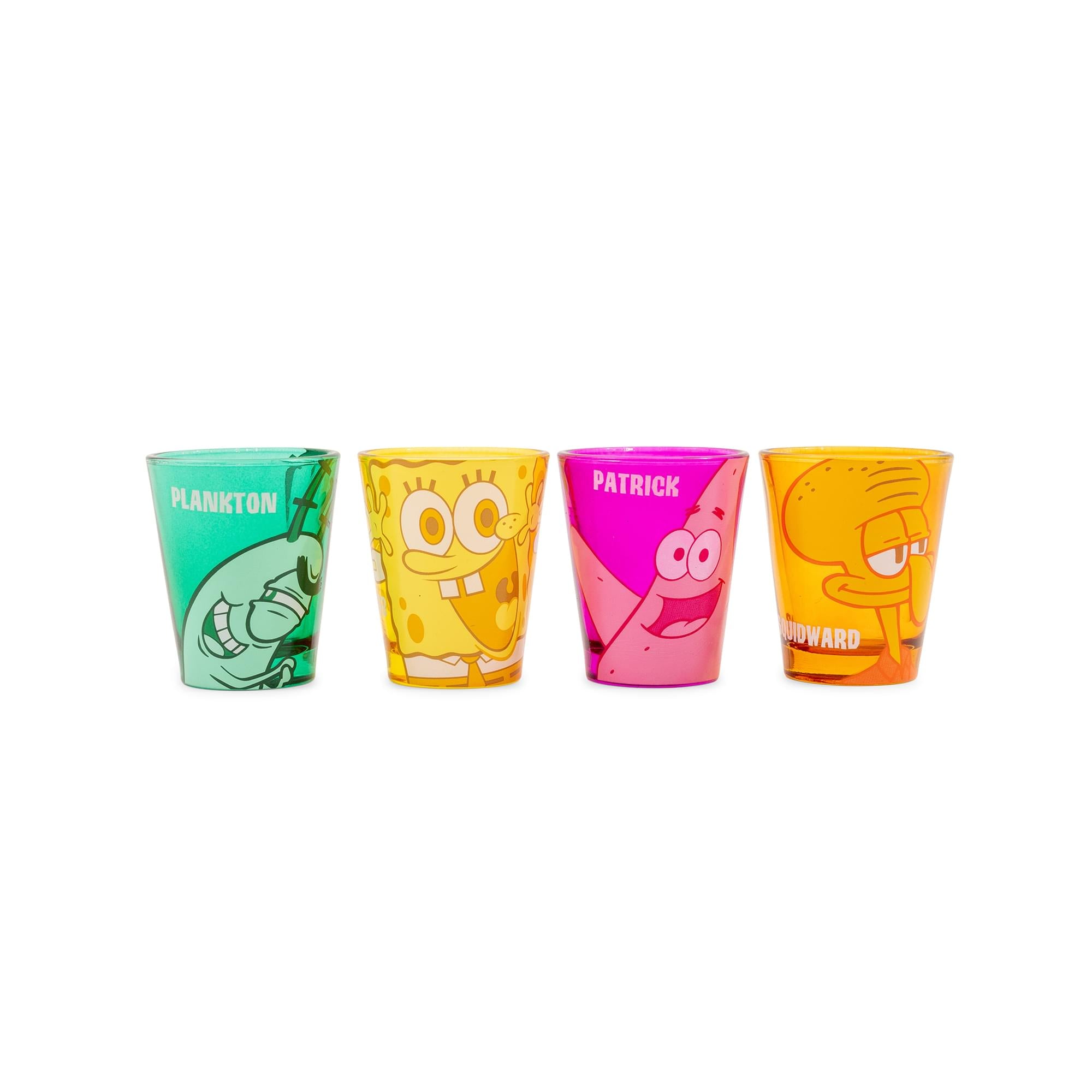 Foto 2 pulgar | Gafas De Chupito Silver Buffalo Nickelodeon Spongebob Squarepants - Venta Internacional.
