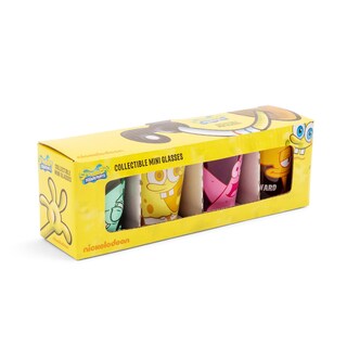 Foto 2 | Gafas De Chupito Silver Buffalo Nickelodeon Spongebob Squarepants - Venta Internacional.