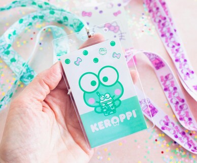 Foto 6 | Cordones Sanrio Hello Kitty y Keroppi Boba Tea con Identificación - Venta Internacional