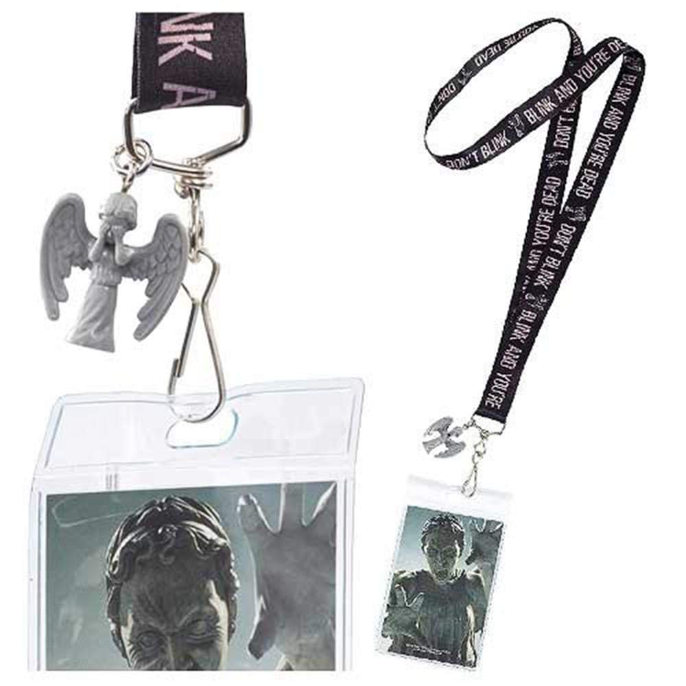 Lanyard Underground Toys Doctor Who Don't Blink Con Weeping Angel - Venta Internacional.