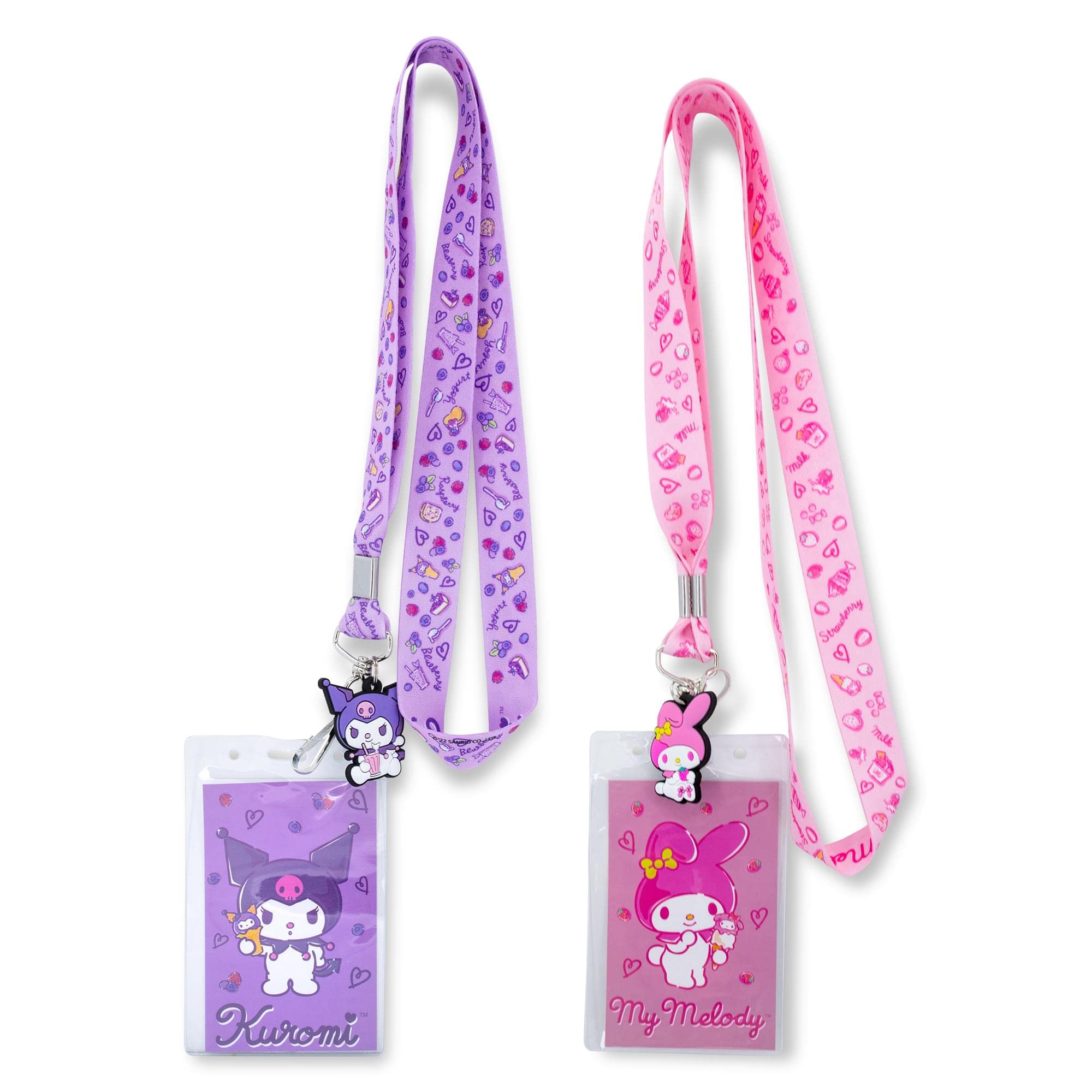 Juego De Cordones Toynk Sanrio My Melody Y Kuromi Con Soportes De Identificación - Venta Internacional.