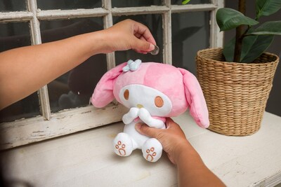 Foto 5 | Monedero De Peluche Plateado Buffalo Sanrio Hello Kitty My Melody - Venta Internacional.
