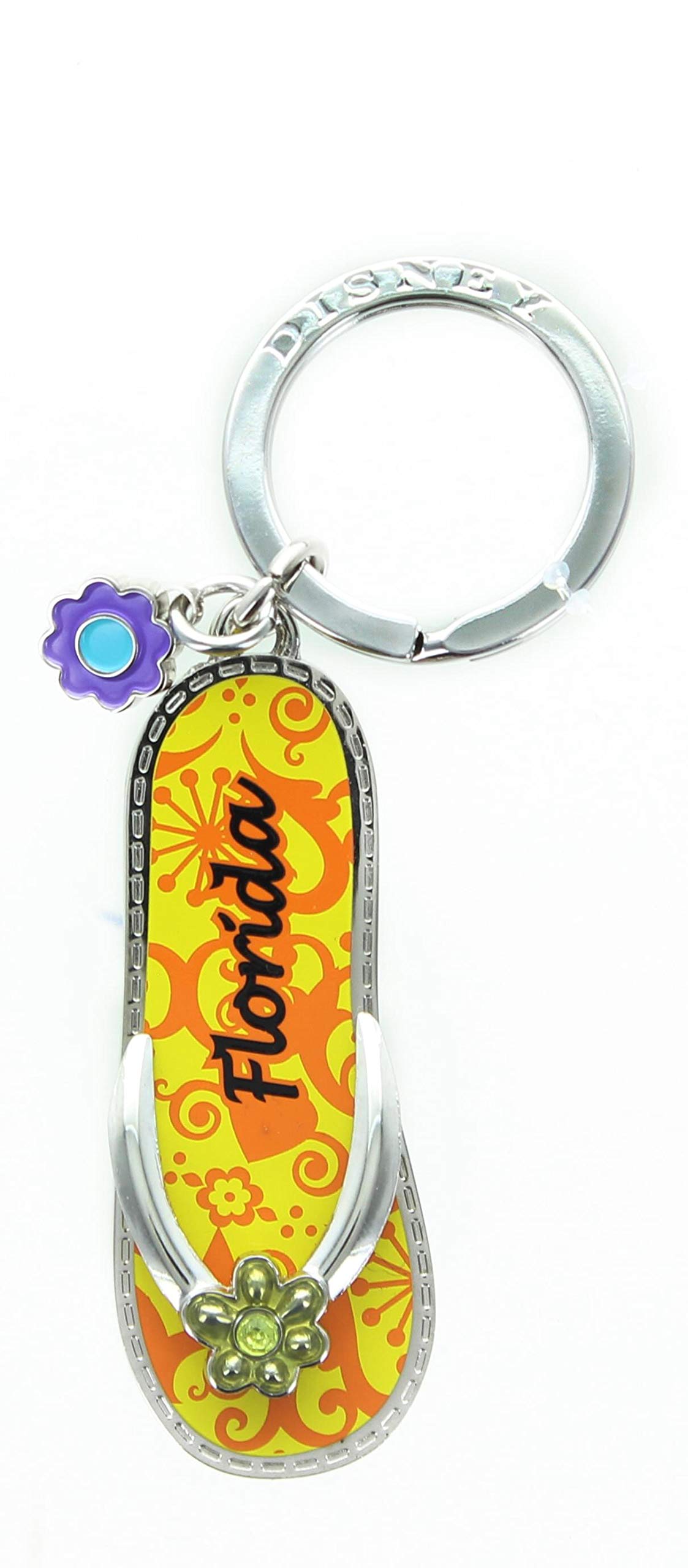 Llavero Con Diseño De Chanclas De Disney Tinker Bell Florida - Venta Internacional.