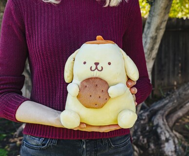 Foto 5 | Banco De Dinero De Peluche Sanrio Pompompurin 20 Cm Diseño De Búfalo Plateado - Venta Internacional.