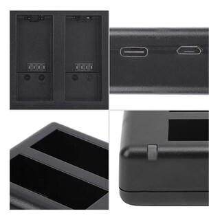 Foto 4 | Cargador Doble Batería Armadura X Compatible con GoPro 5 6 7 8