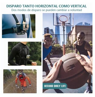Foto 4 | Arnés para Pecho Gopro Pecheran Negro