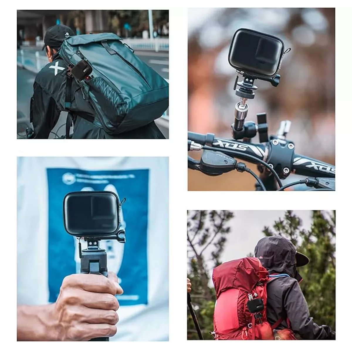 Foto 4 pulgar | Protector Para Gopro Hero 9 10 11 12 Funda Y Accesorios Eo Safe Imports Esi-15173 Negro