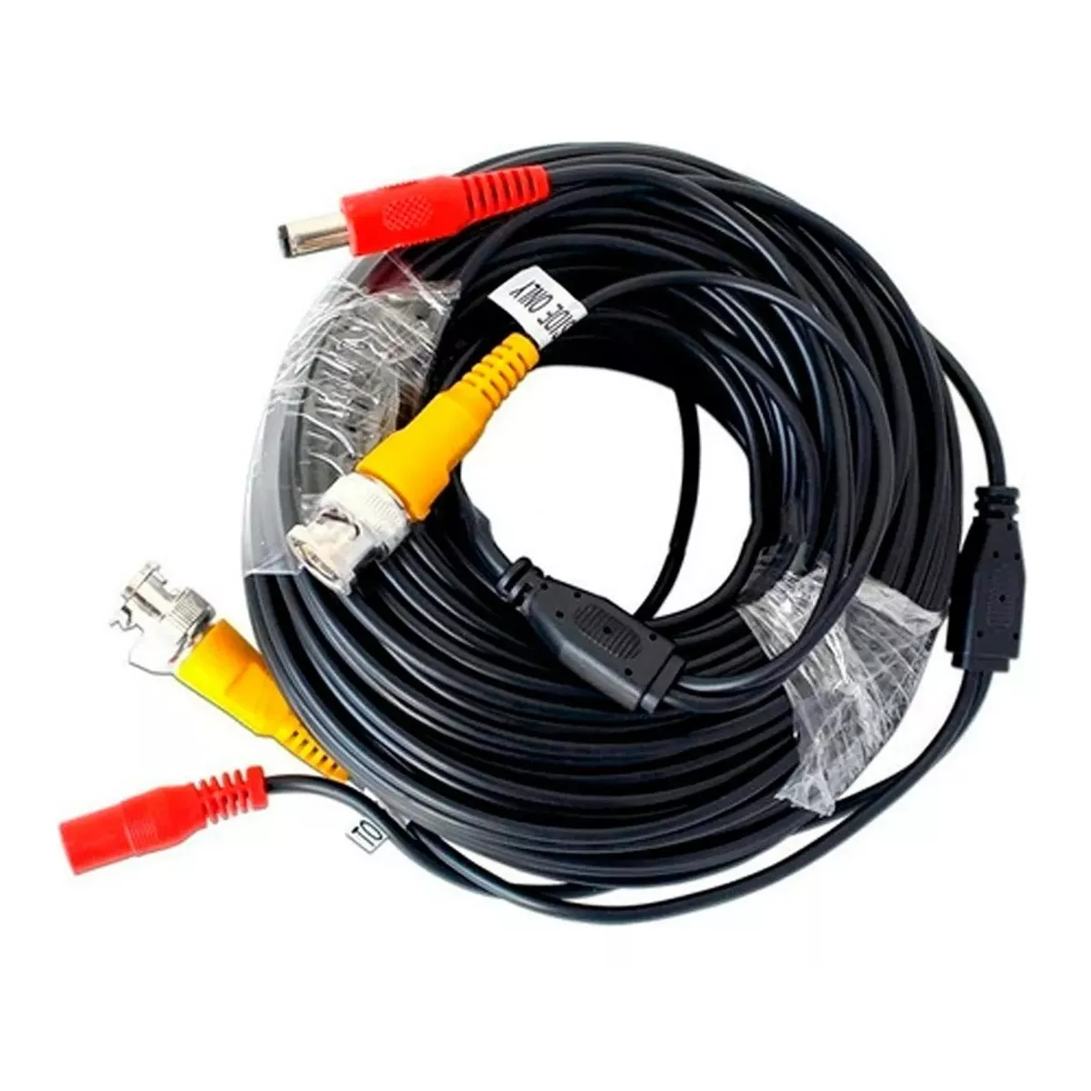 Foto 3 pulgar | Cable Siames 20 M Para Cámaras Seguridad Video Eo Safe Imports Esi-16386 Negro