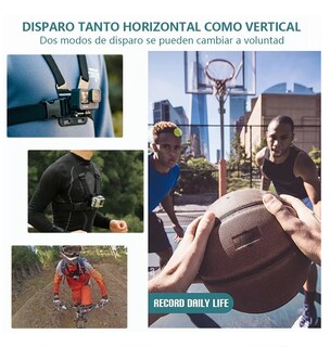 Foto 4 | Arnés Para Pecho Belug Gopro Pecheran Negro