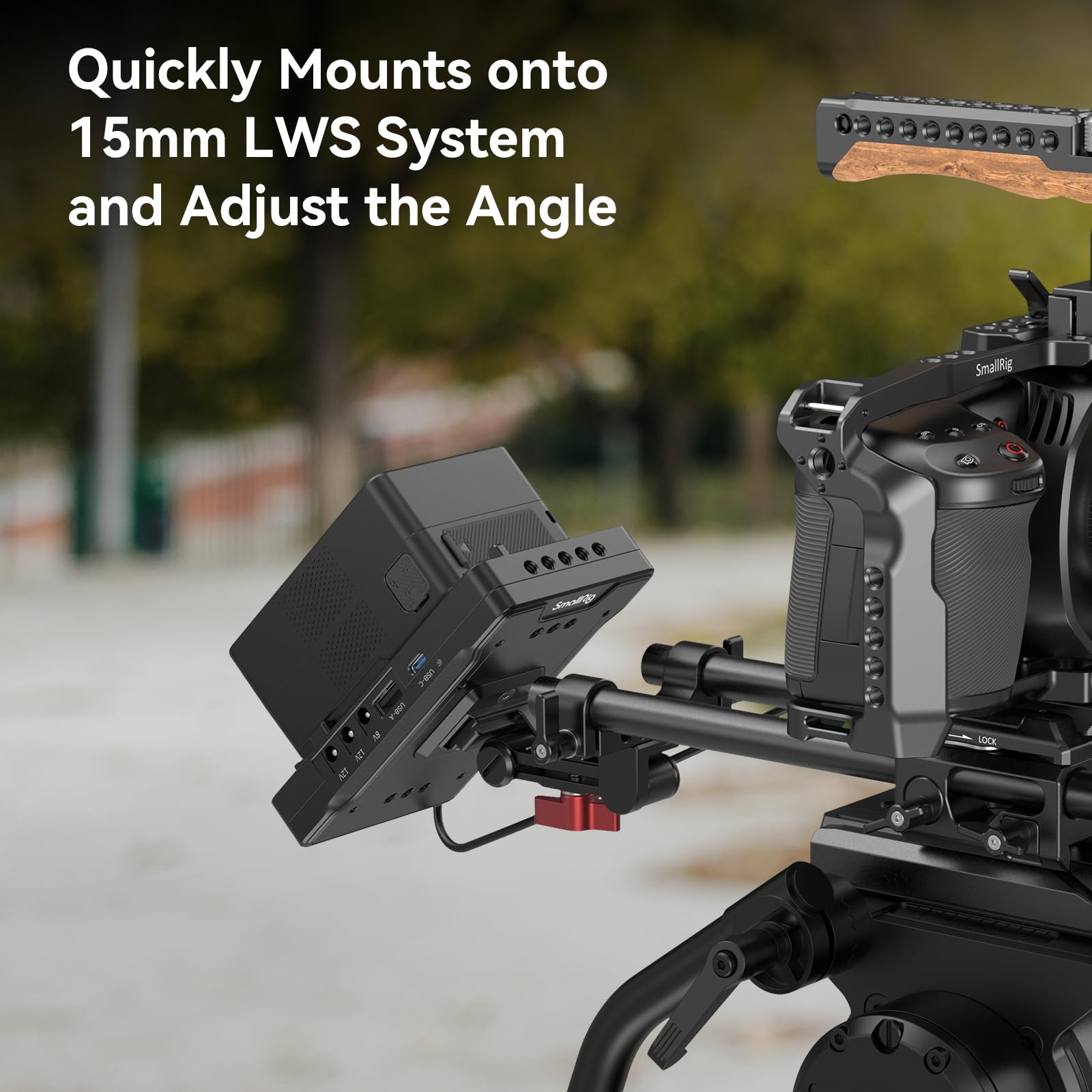 Foto 7 pulgar | Placa Adaptadora De Batería V Mount Con Cargador Usb-c Pd De 65 W Smallr - Venta Internacional.