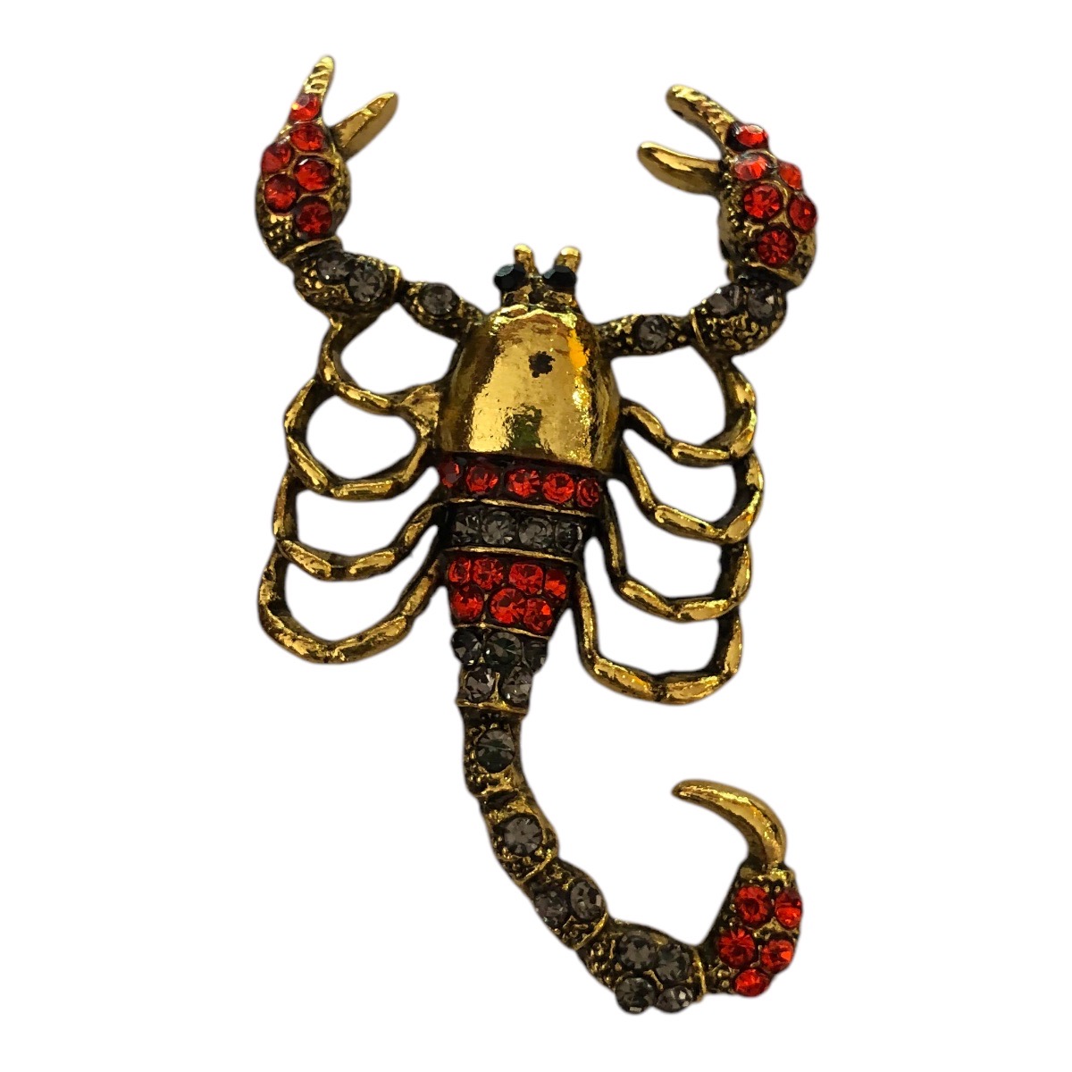 Broche Para Ropa De Mujer Alacrán Rojo