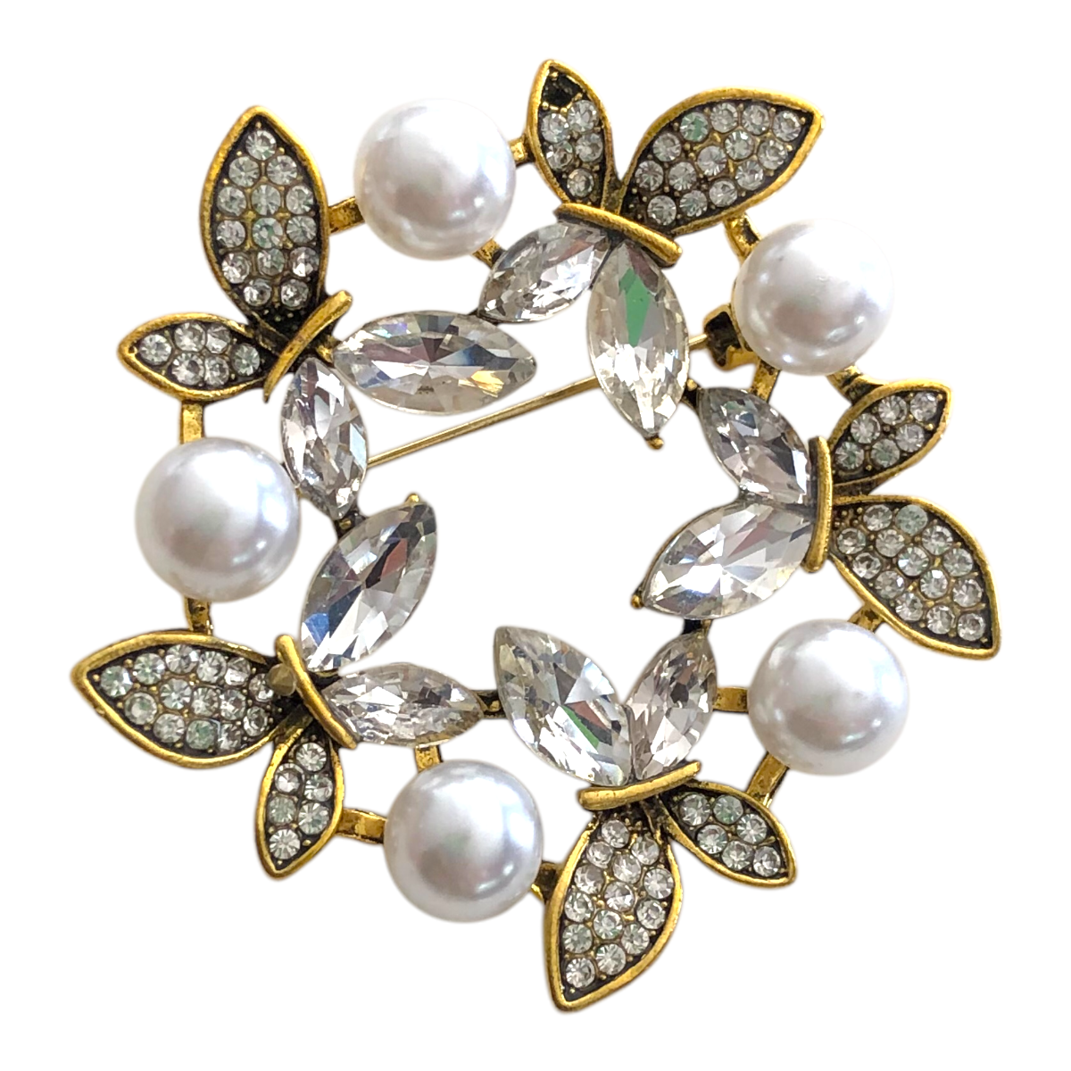Broche Para Ropa De Mujer Flores