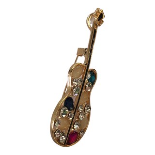 Foto 2 | Broche Para Ropa De Mujer Guitarra Multicolor