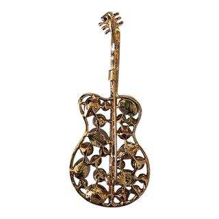 Foto 3 | Broche Para Ropa De Mujer Guitarra Multicolor
