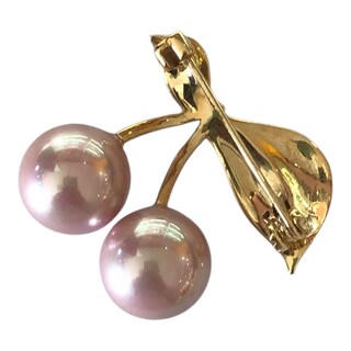 Foto 3 | Broche Para Ropa De Mujer Cerezas Rosas