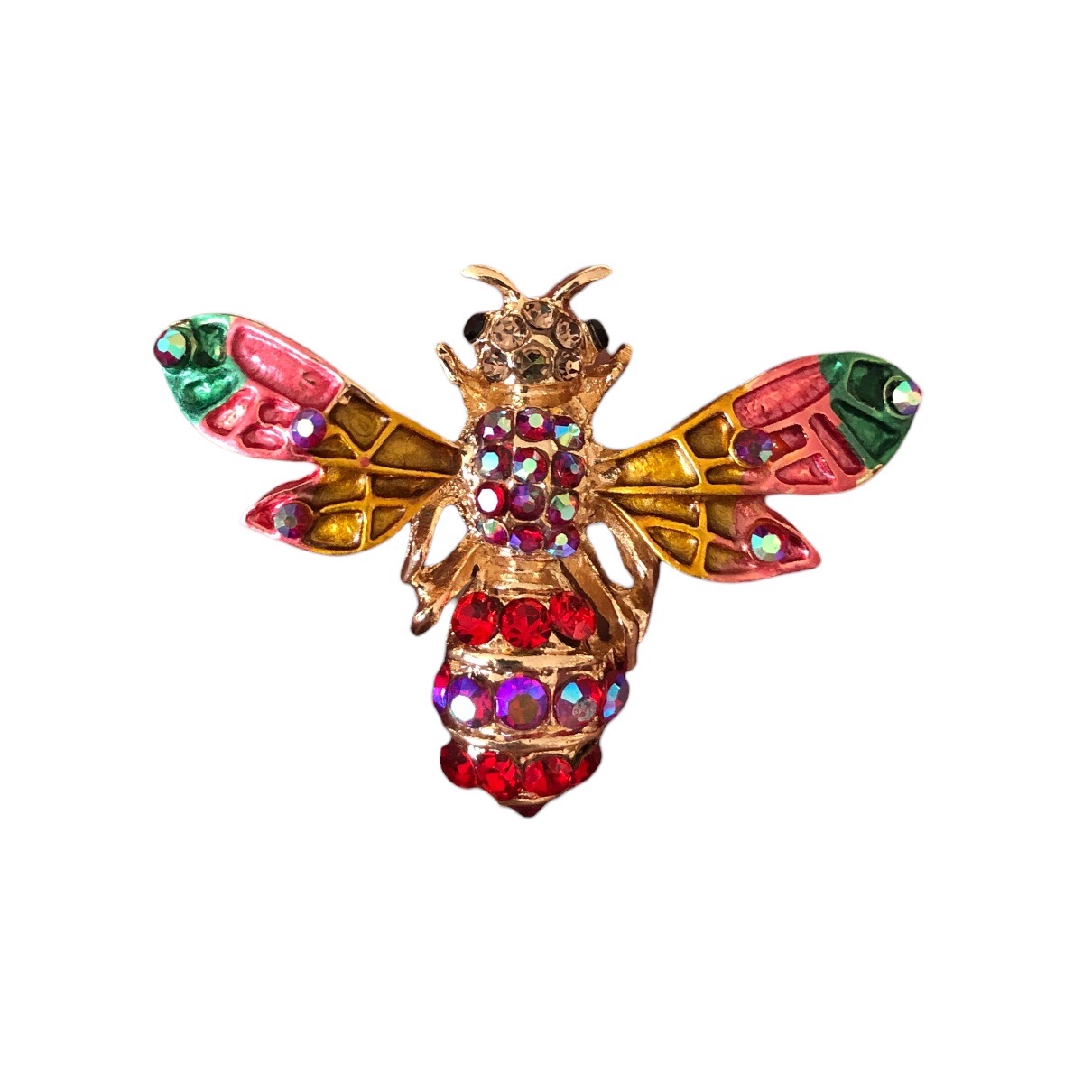 Broche Para Ropa De Mujer Avispa Multicolor