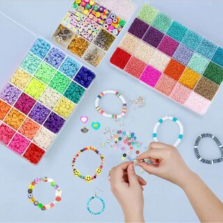Foto 3 | Kit Para Hacer Pulseras Cuentas 17800 Pcs Eo Safe Imports Esi-19639 Multicolor