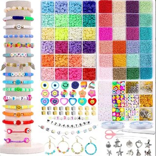 Foto 4 | Kit Para Hacer Pulseras Cuentas 17800 Pcs Eo Safe Imports Esi-19639 Multicolor